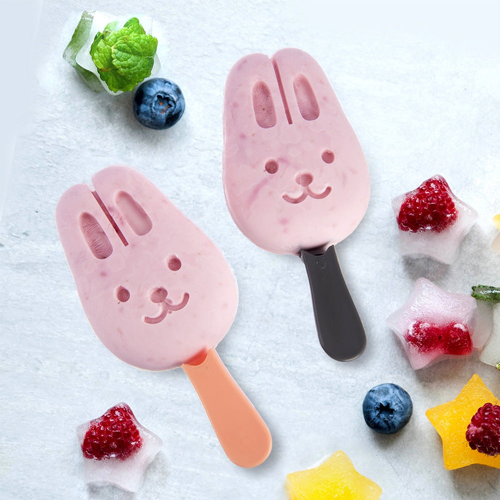 Ice cream mold with lid