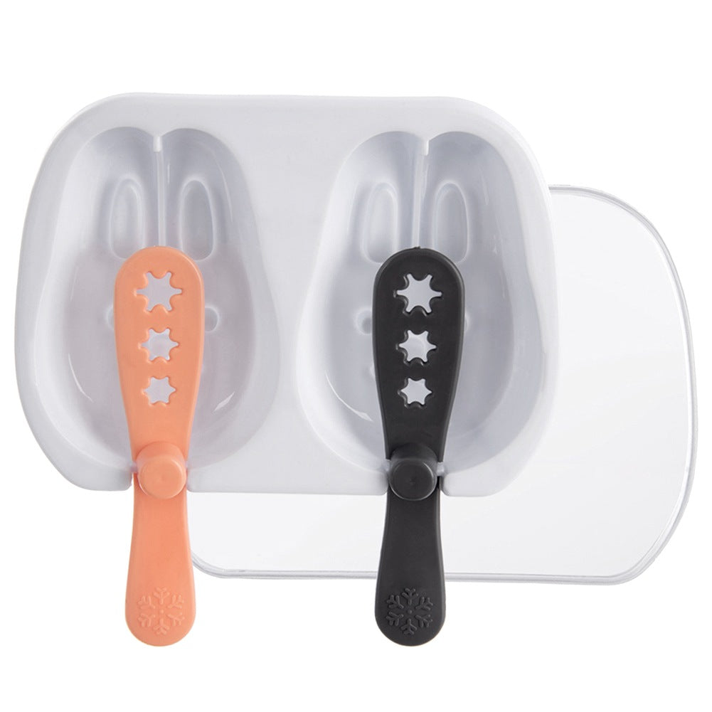 Ice cream mold with lid
