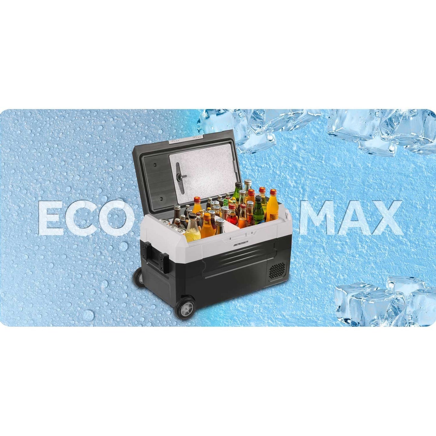 Icemax 400 Berdsen tourist compressor refrigerator 32 liters - black