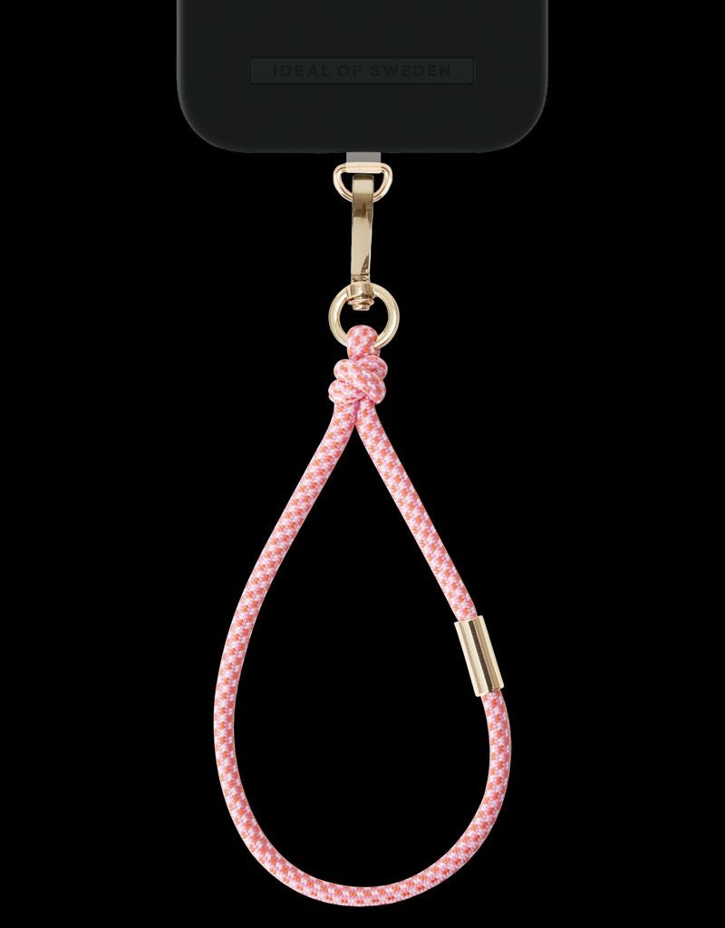 Ideal of Sweden Cord Phone Strap Bracelet - Multi Pink