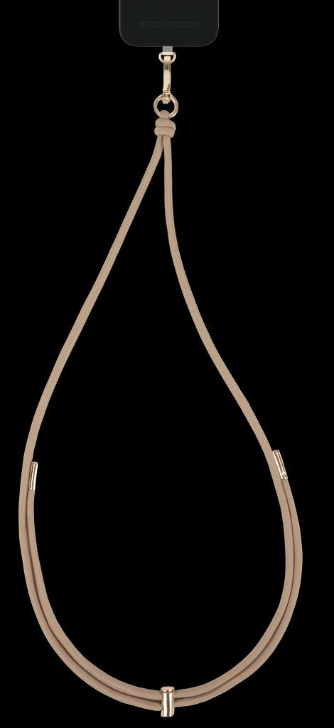 Ideal of Sweden Cord Phone Strap Necklace - Beige