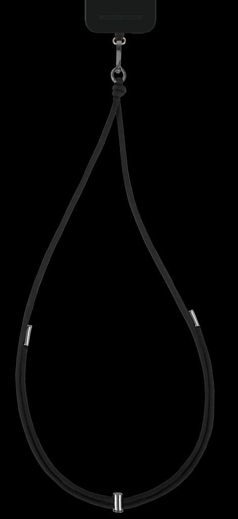 Ideal of Sweden Cord Phone Strap Necklace - Carbon Black