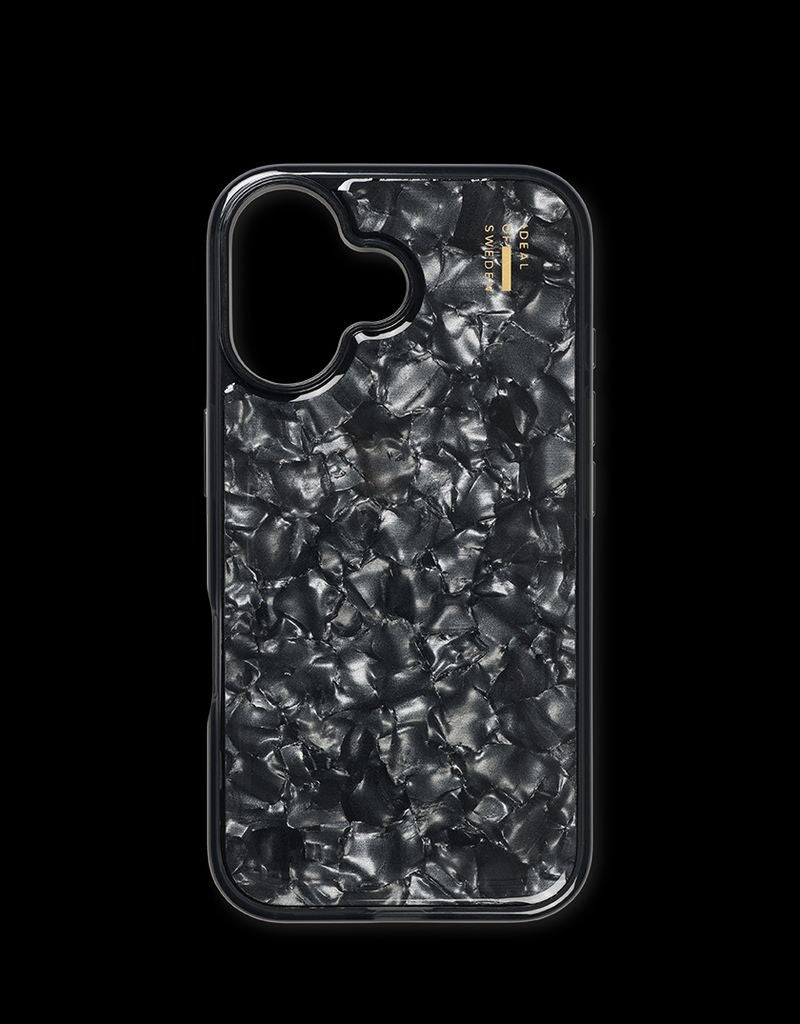 Ideal of Sweden iPhone 16 Pearlized Cover - Black