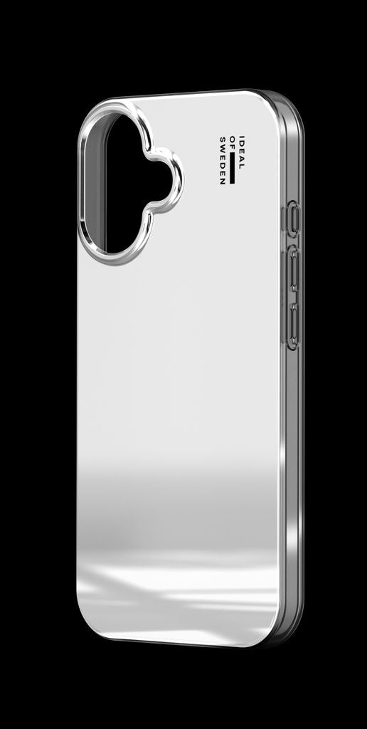 Ideal of Sweden iPhone 16 Plus Mirror Cover - Silver