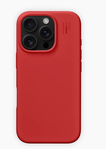 Ideal of Sweden iPhone 16 Pro Max Silicone Case - Red