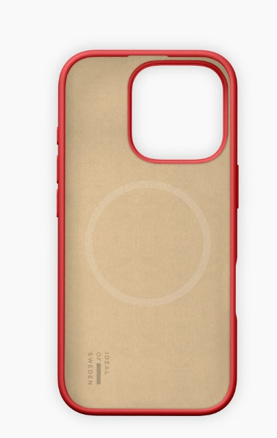 Ideal of Sweden iPhone 16 Pro Max Silicone Case - Red