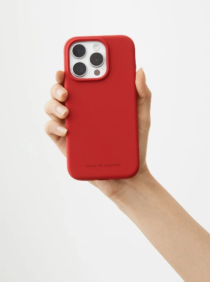 Ideal of Sweden iPhone 16 Pro Max Silicone Case - Red