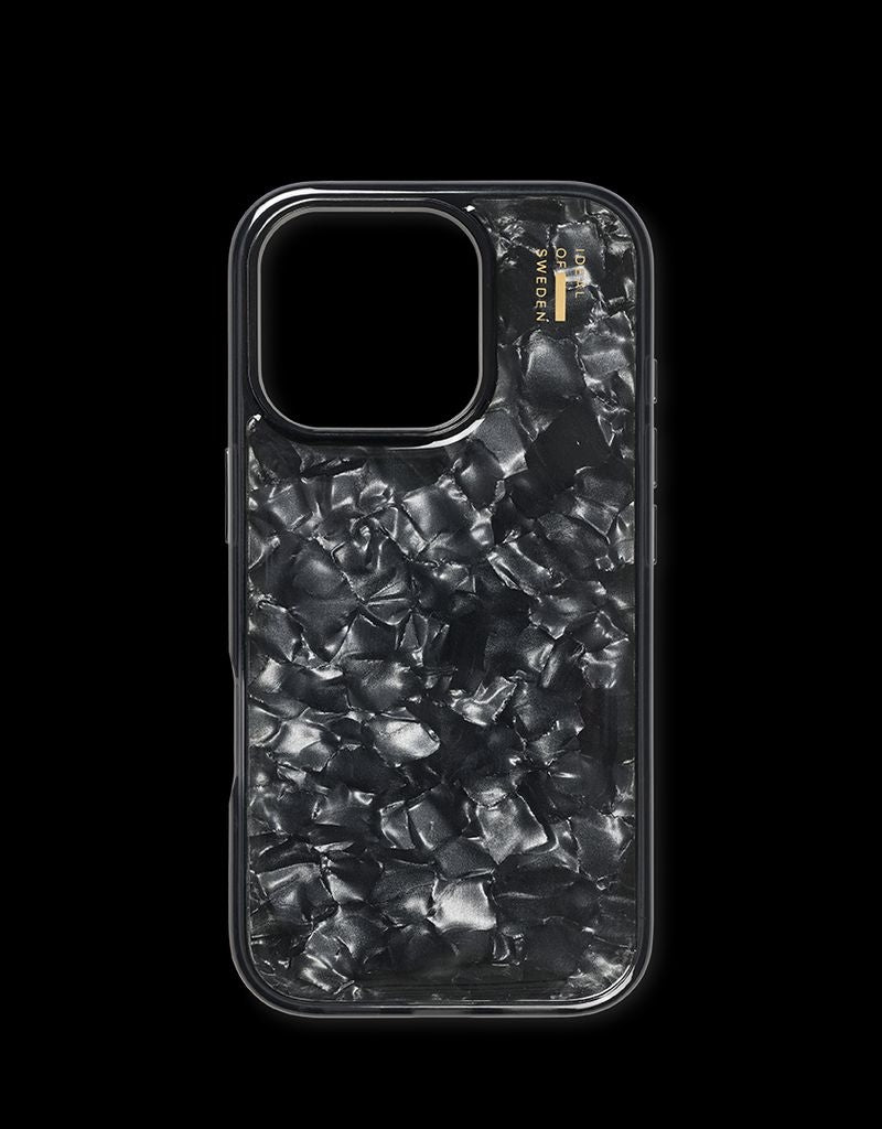 Ideal of Sweden iPhone 16 Pro Pearlized Cover - Black