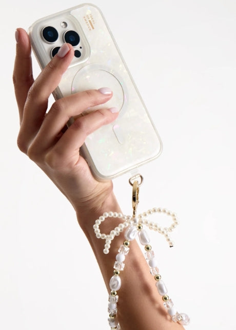 Ideal of Sweden iPhone 16 Pro Pearlized Cover - White