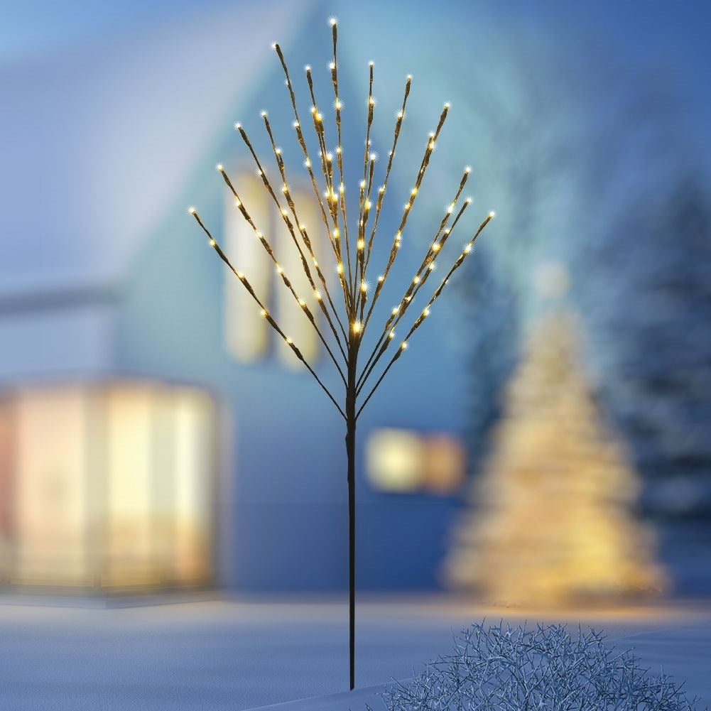 Illuminated tree with 80 LED lights for Christmas decoration