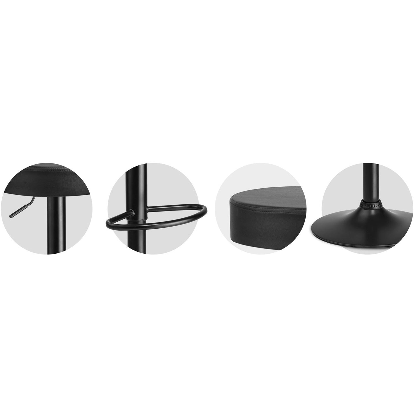 Imago bar stool, black