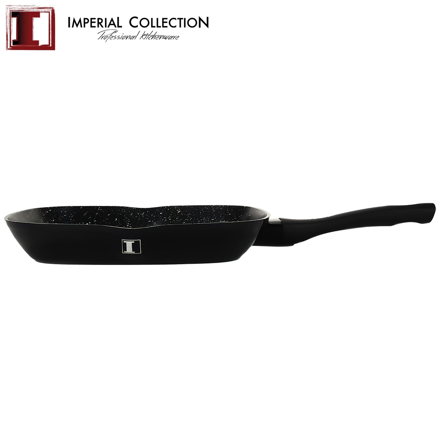 Imperial Collection 28cm Marble Coated Grill Pan