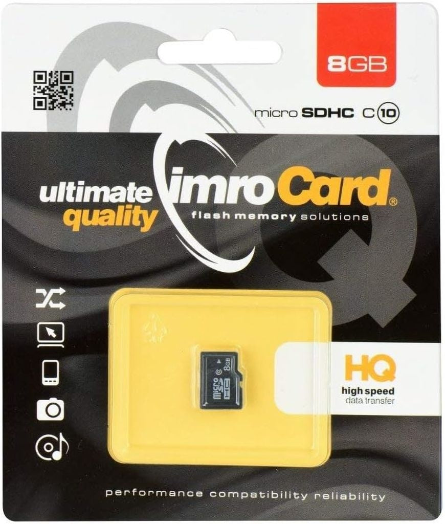 Imro microSDHC Memory Card 8 GB Class 10