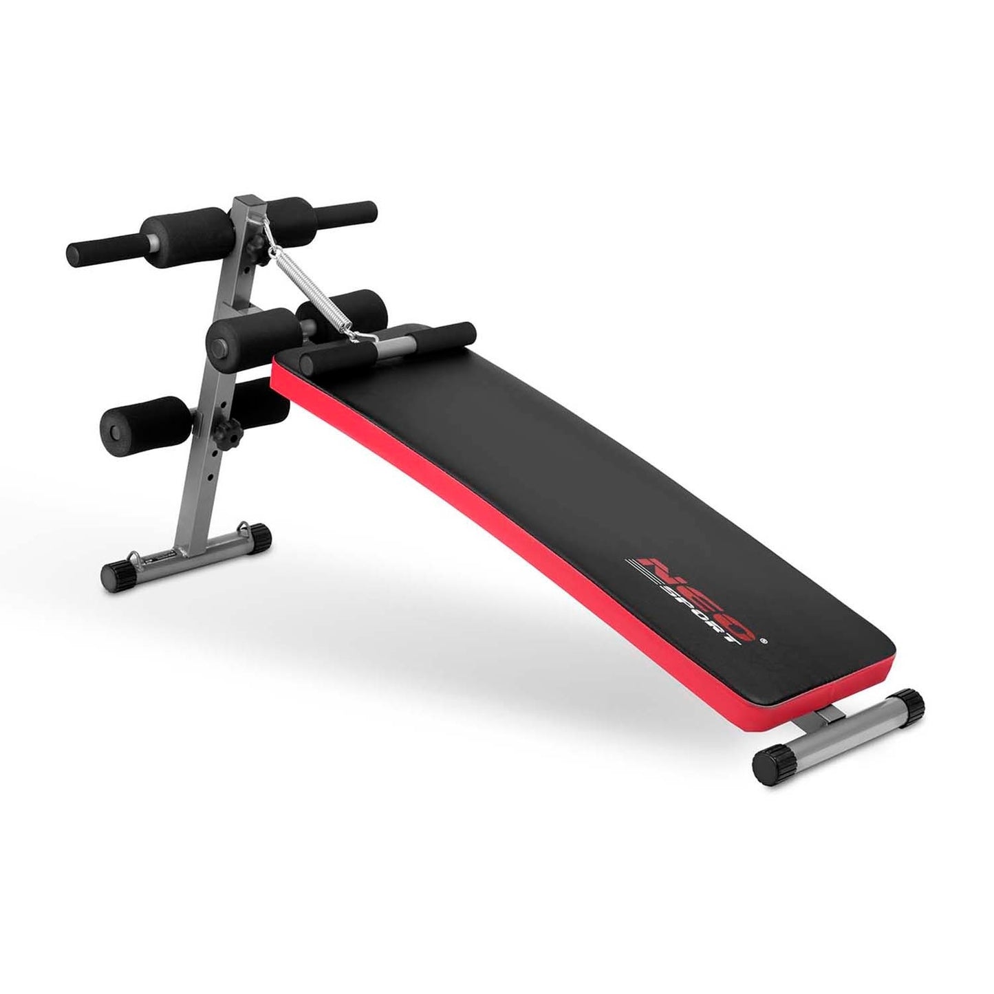 Incline exercise bench with Neo-Sport NS-210 expander