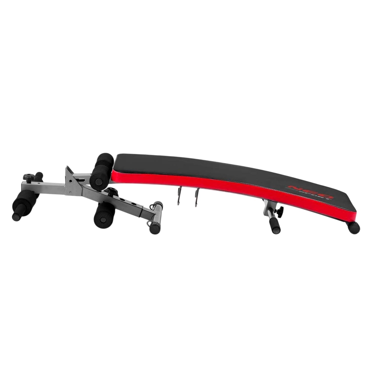 Incline exercise bench with expanders and dumbbells Neo-Sport NS-211