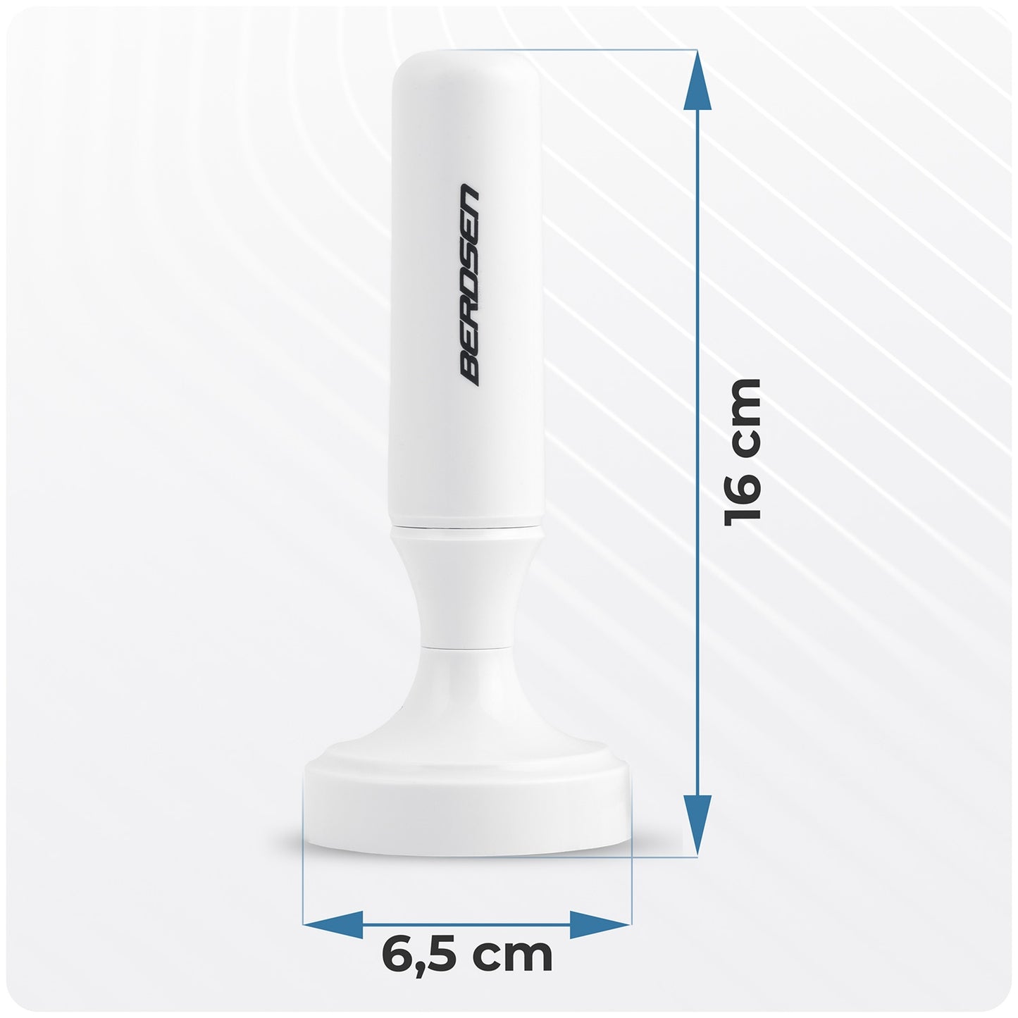 Indoor TV Antenna 360° Ultra HD 4K, White