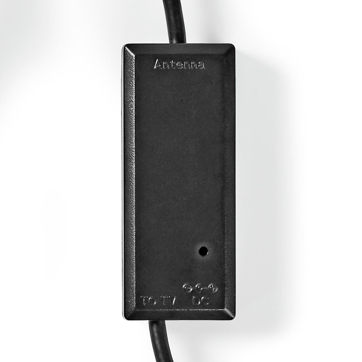 Indoor antenna | Active | UHF | Reception area: 0-25 km | LTE700 | Gain: 28 dB | ABS / Fabric | Gray