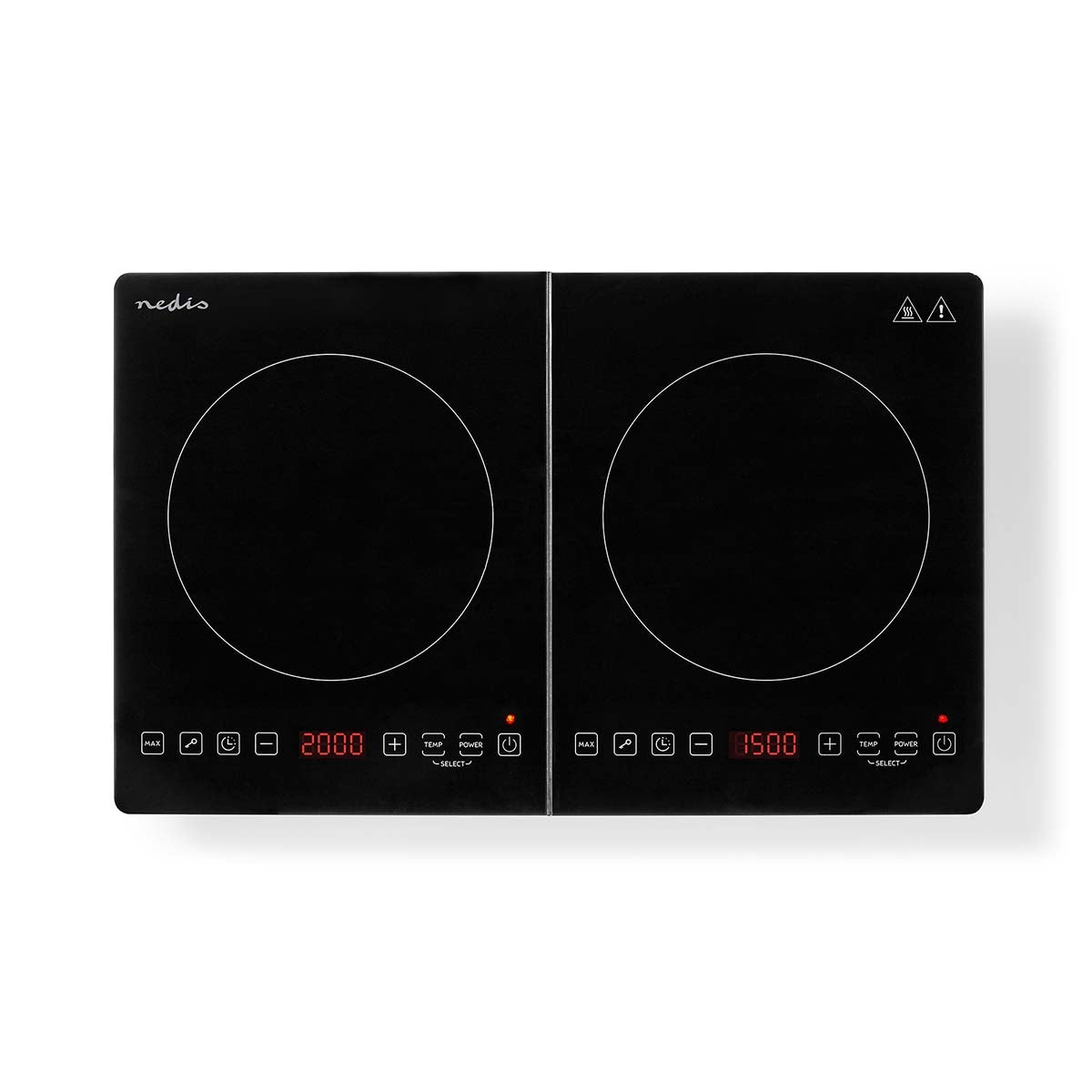 Induction Cooker | Cooking zones: 2 | 3500 W | Overheating protection | Black | Timer | Turbo action | Child lock
