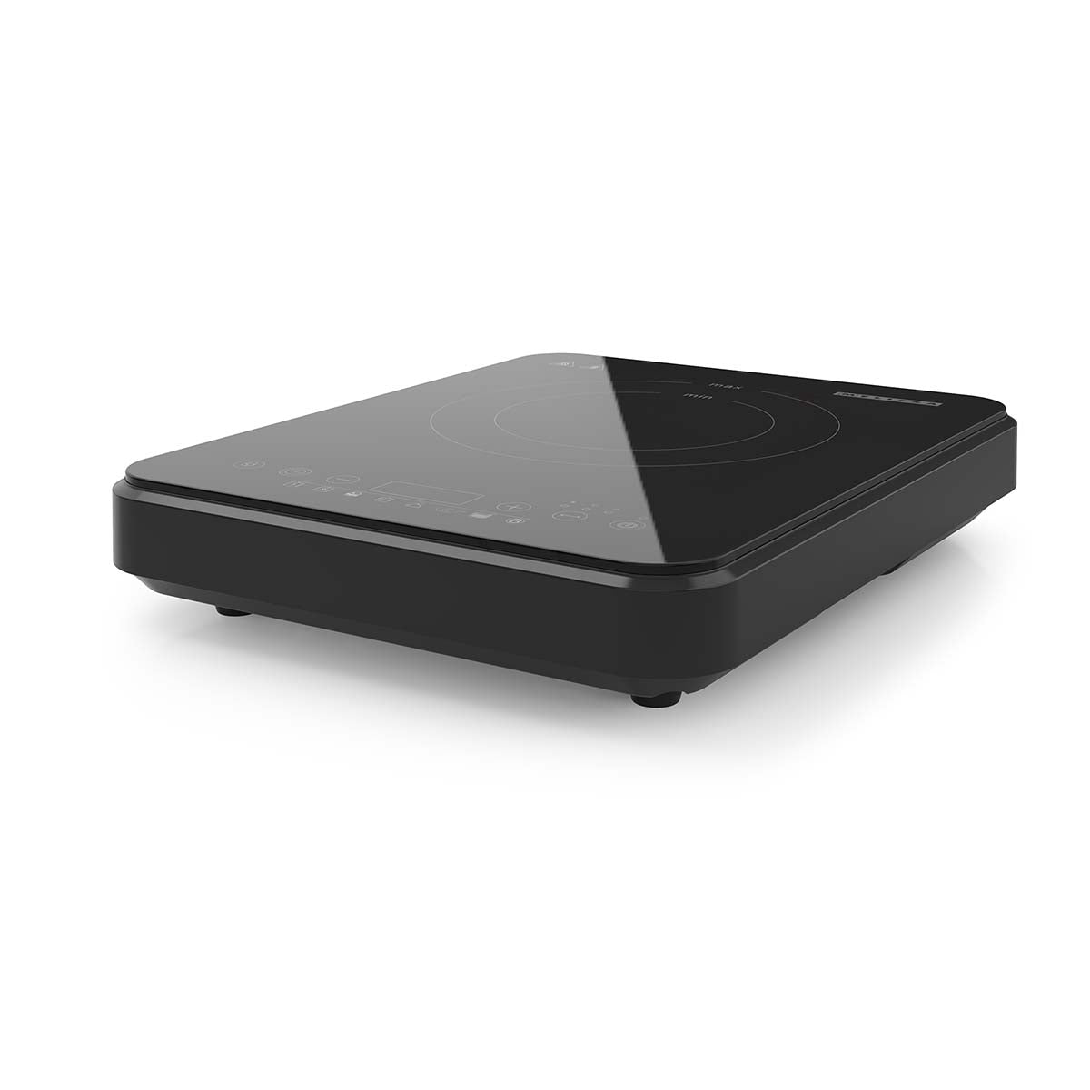 Induction Cooktop, 2000W, 10 Levels, Timer, Black