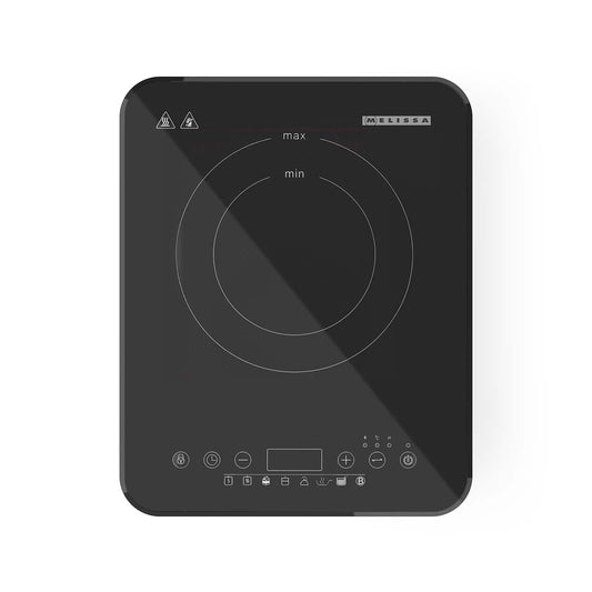 Induction Cooktop, 2000W, 10 Levels, Timer, Black