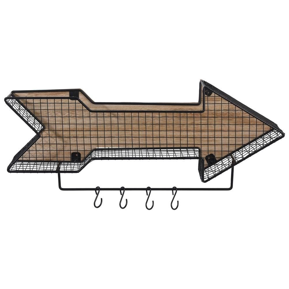 Industrial Black Clothes Hanger for Kitchen, Bathroom & Wardrobe