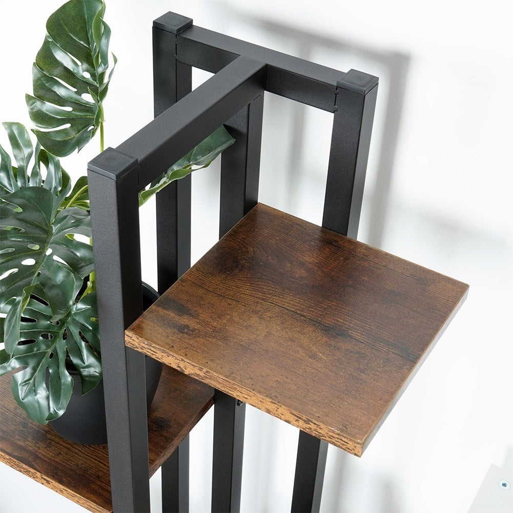 Industrial Flower Stand with 6 Places for Potted Plants