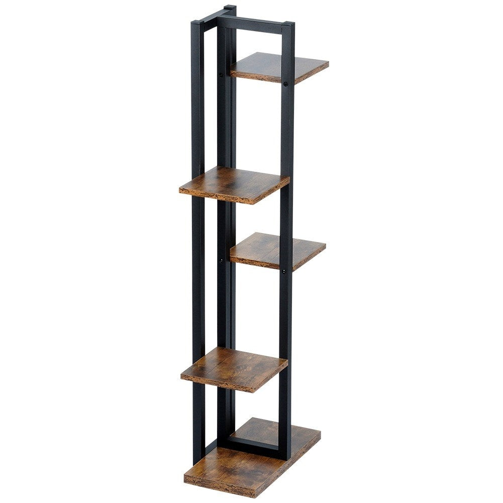 Industrial Flower Stand with 6 Places for Potted Plants
