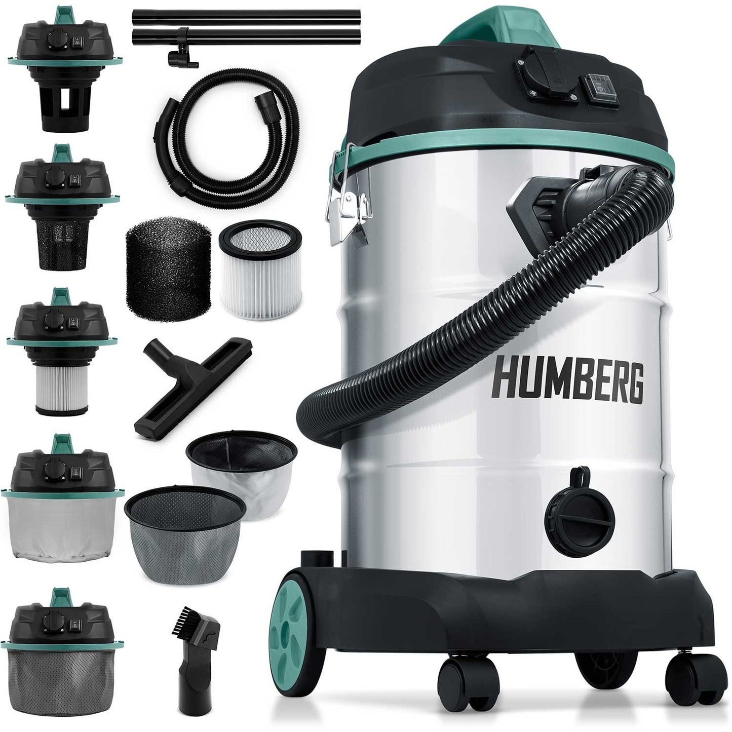 Industrial Vacuum Cleaner 30L 1600W HM-402