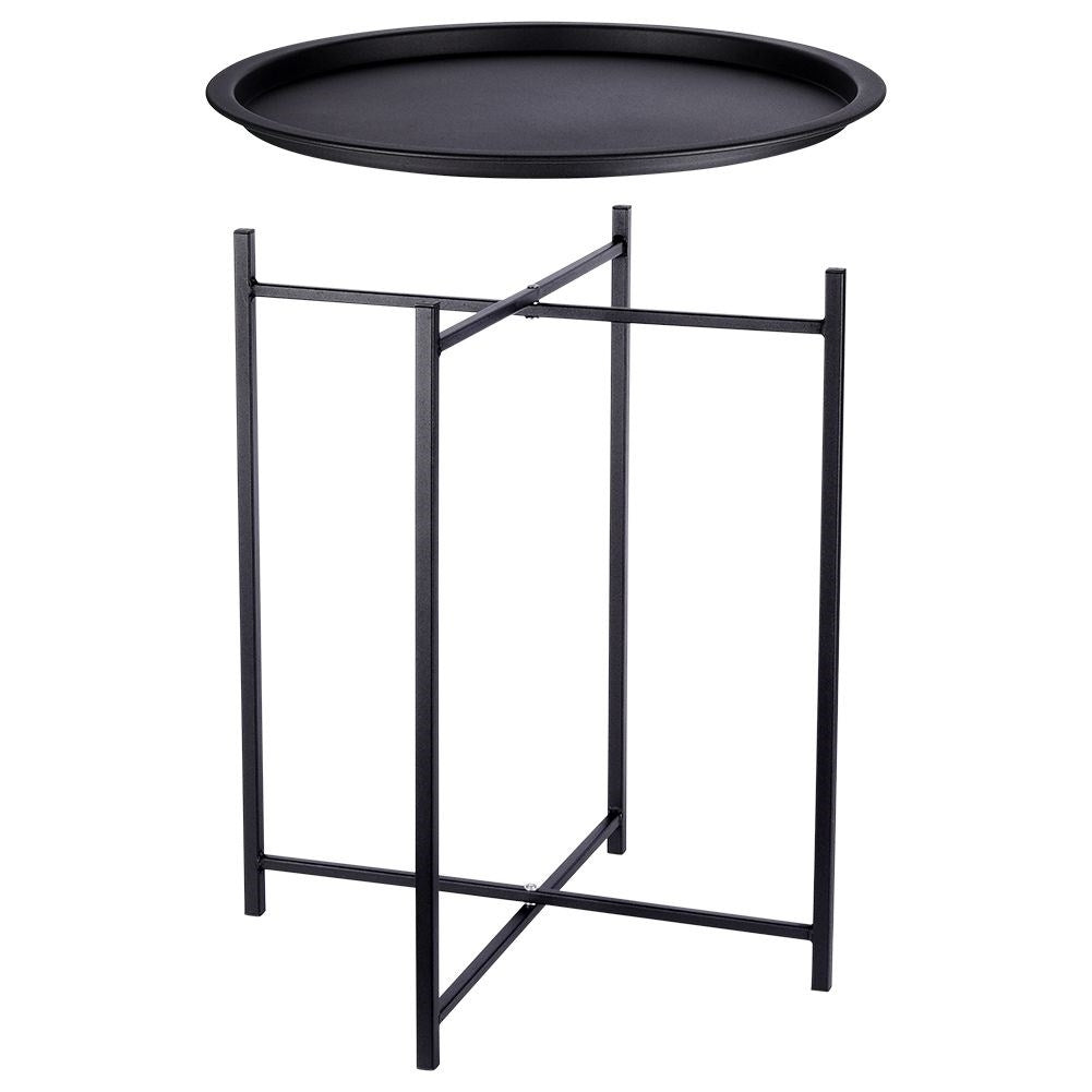 Industrial loft coffee table in metal - versatile use