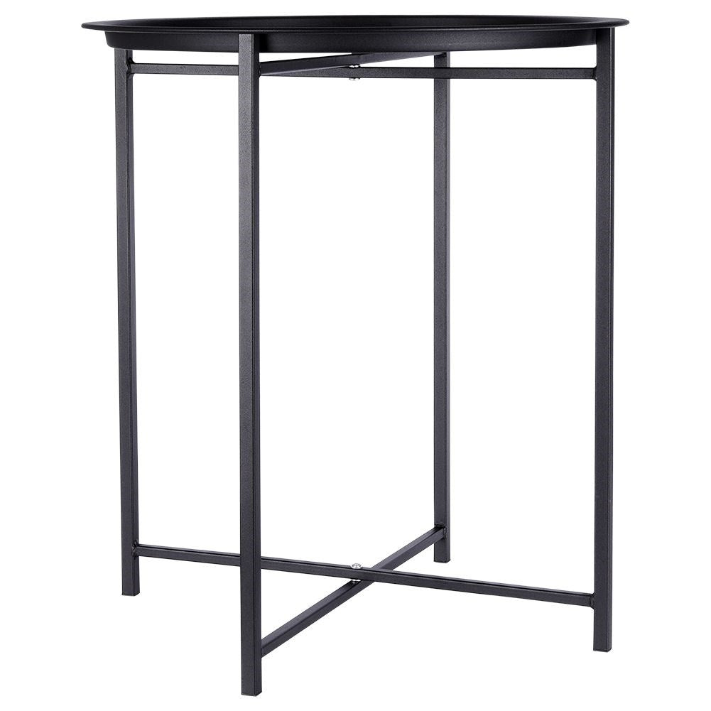 Industrial loft coffee table in metal - versatile use