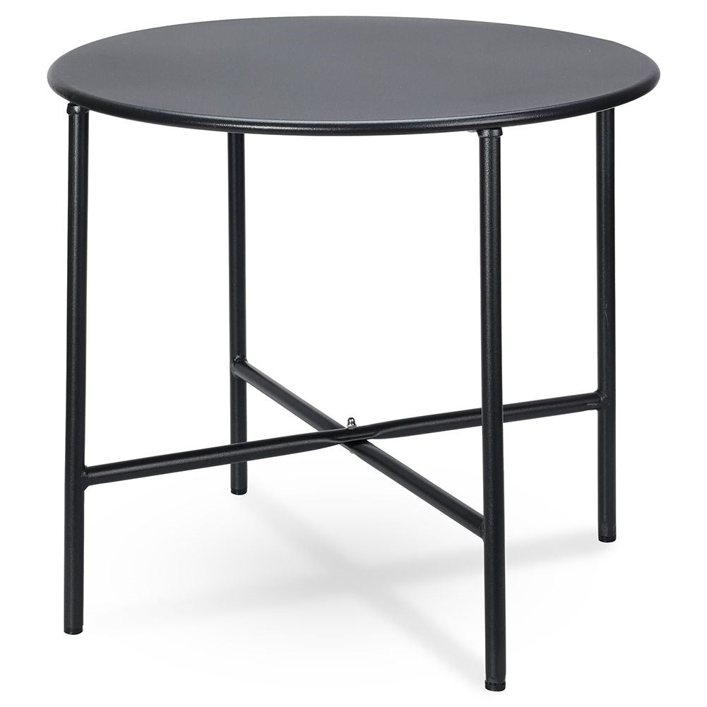 Industrial metal coffee table for loft environment, bedside table, flower pot