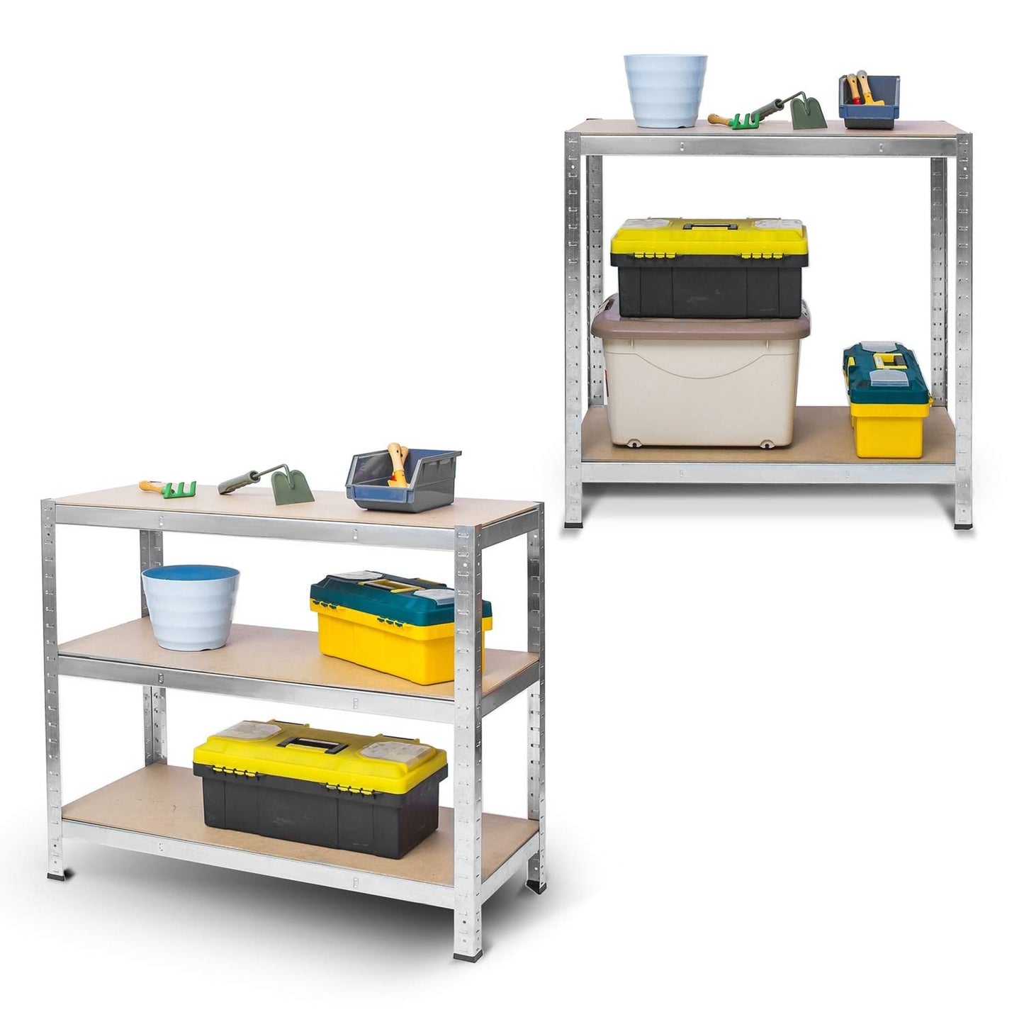 Industrial stand in metal 205 x 120 x 45 cm Humberg 4850