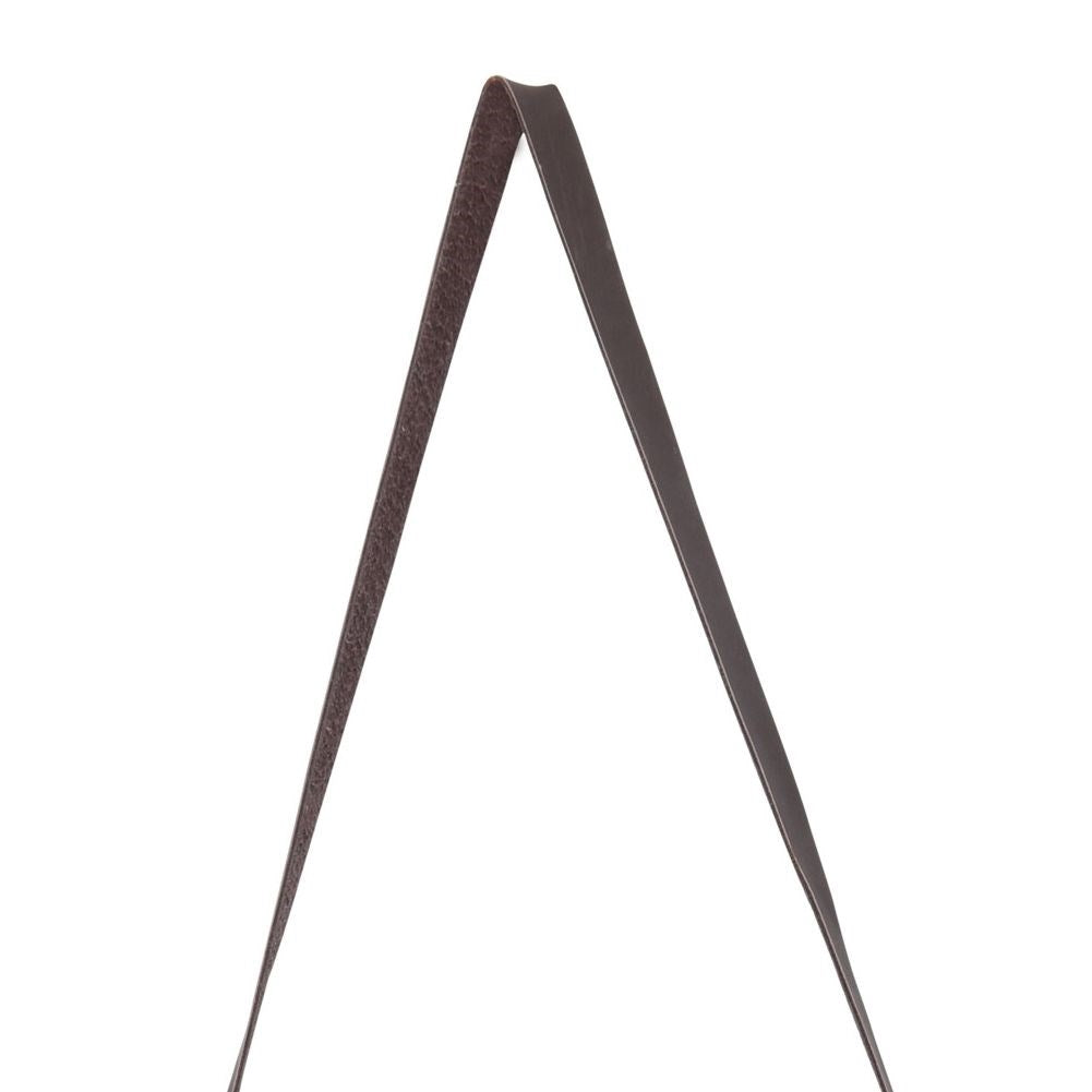 Industrial wall mirror LOFT with adjustable strap, elegant design