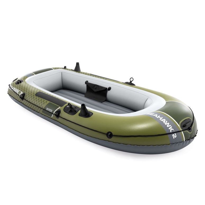 Inflatable 2-Person Boat with Pump and Oars, PVC Material