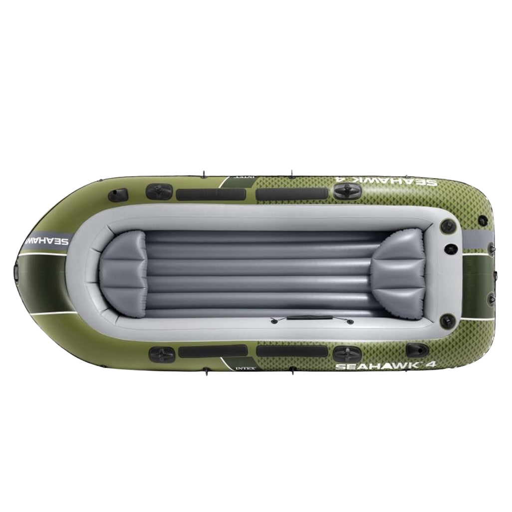 Inflatable Boat for 4 People with Pump and Oars