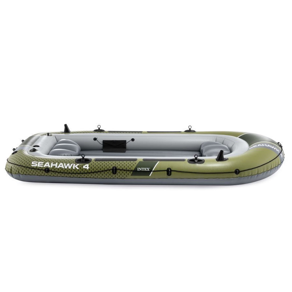 Inflatable Boat for 4 People with Pump and Oars