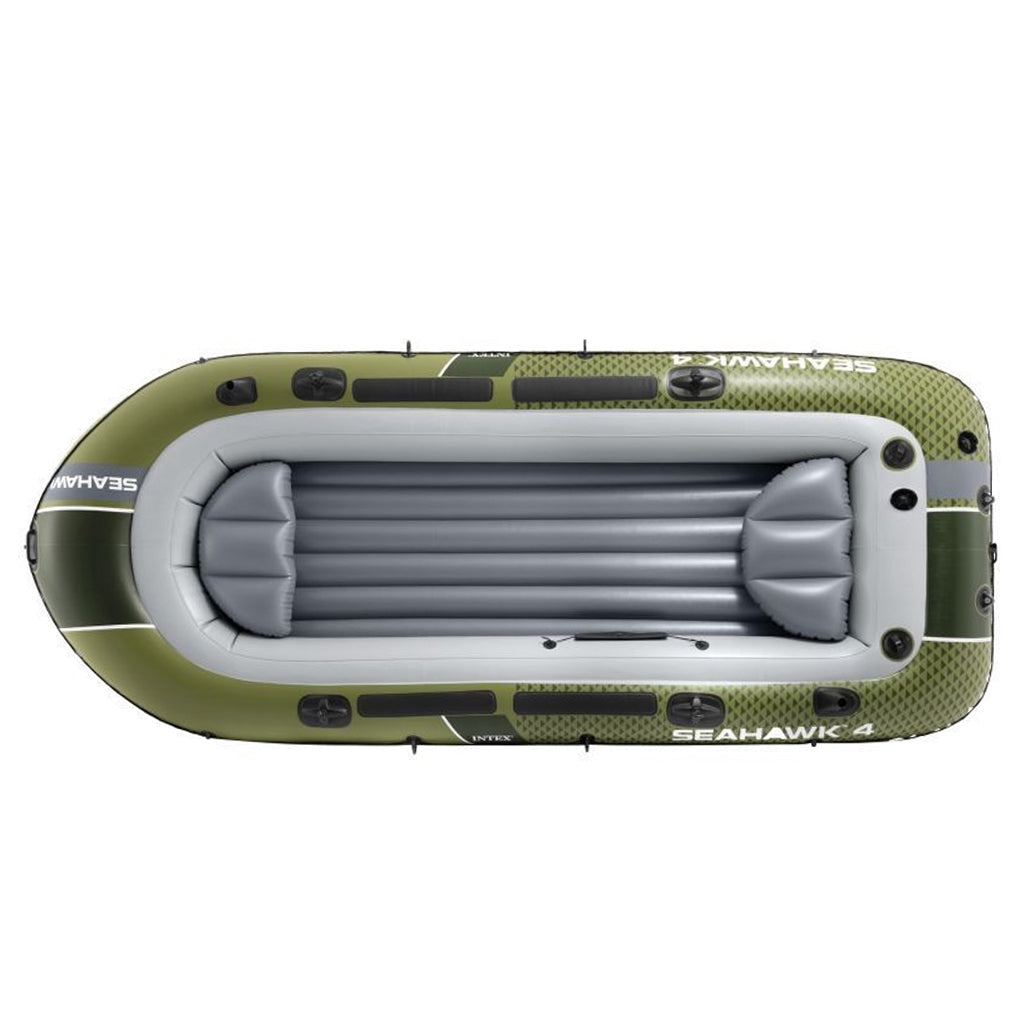Inflatable Boat for 4 People with Pump and Oars