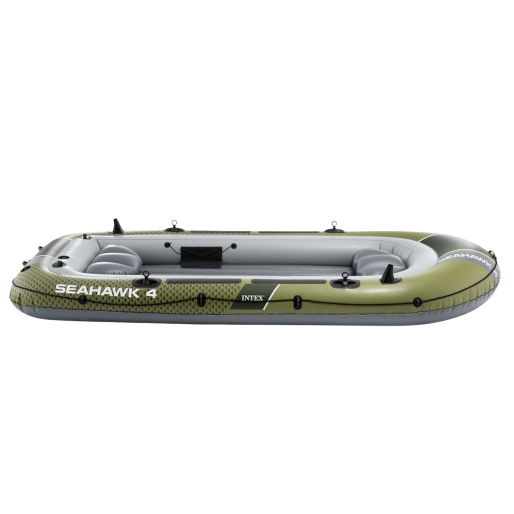 Inflatable Boat for 4 People with Pump and Oars
