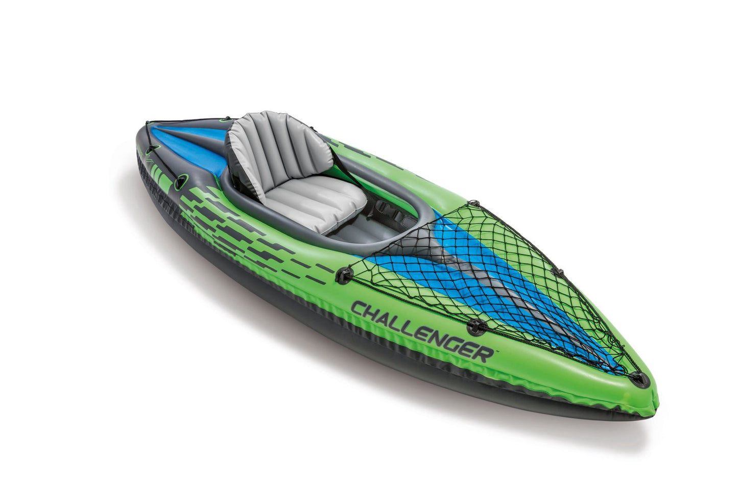 Inflatable Kayak Challenger K1, Single-Person, PVC, Paddle