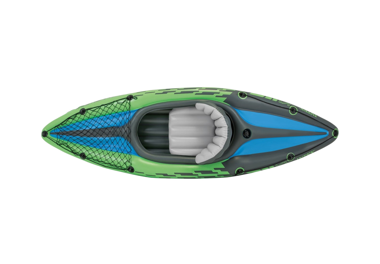 Inflatable Kayak Challenger K1, Single-Person, PVC, Paddle