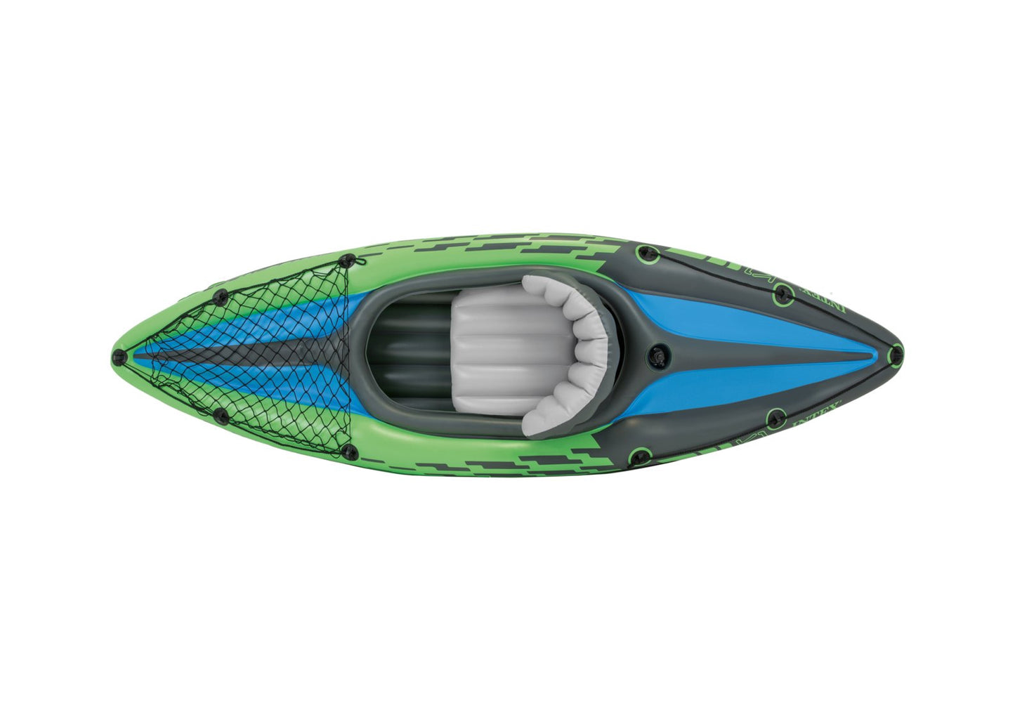 Inflatable Kayak Challenger K1, Single-Person, PVC, Paddle