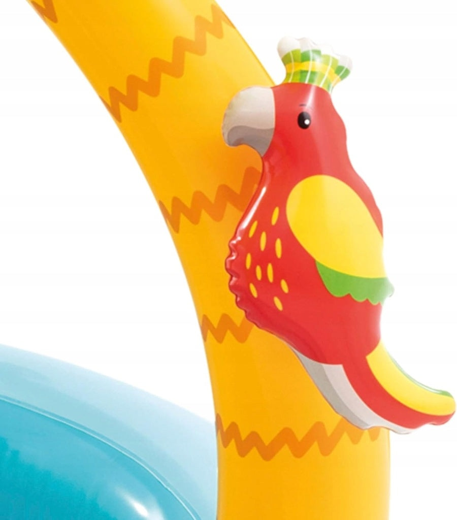 Inflatable Kiddie Pool with Canopy Island Design INTEX 58417