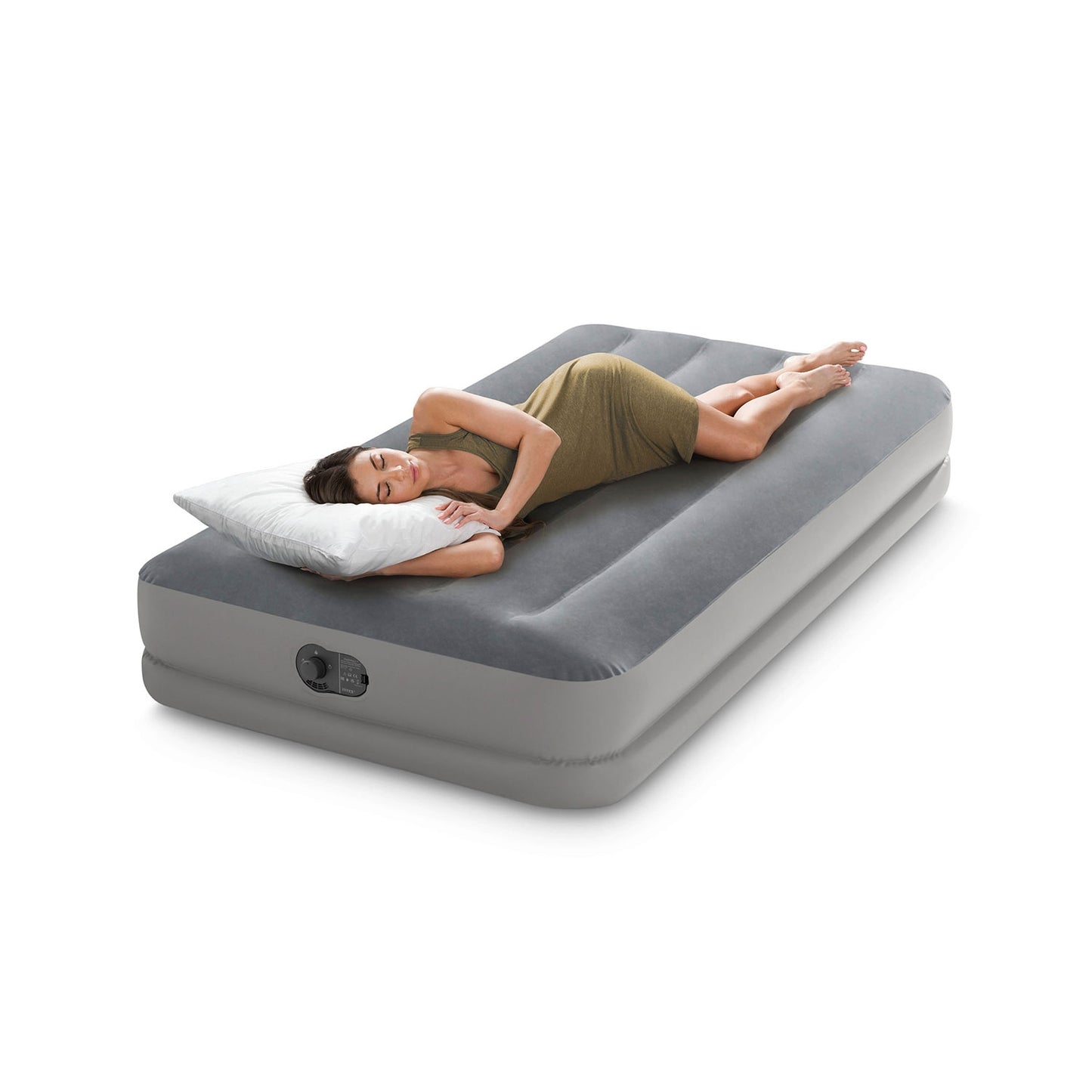 Inflatable Mattress 191x99x30cm with Built-In Pump