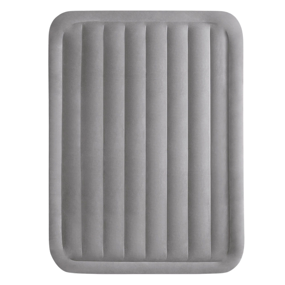 Inflatable Mattress 203x152 cm with Built-In Pump