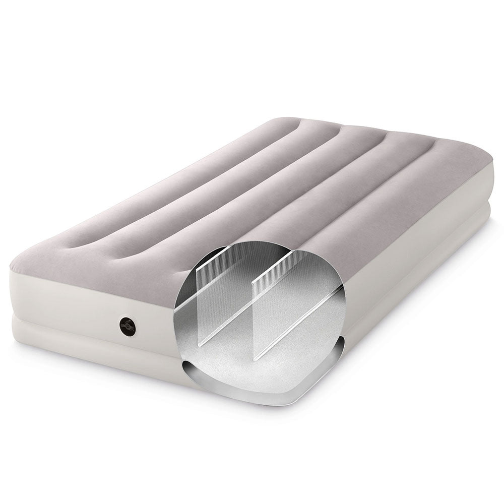 Inflatable Single Mattress with USB Pump, 191x99x30 cm