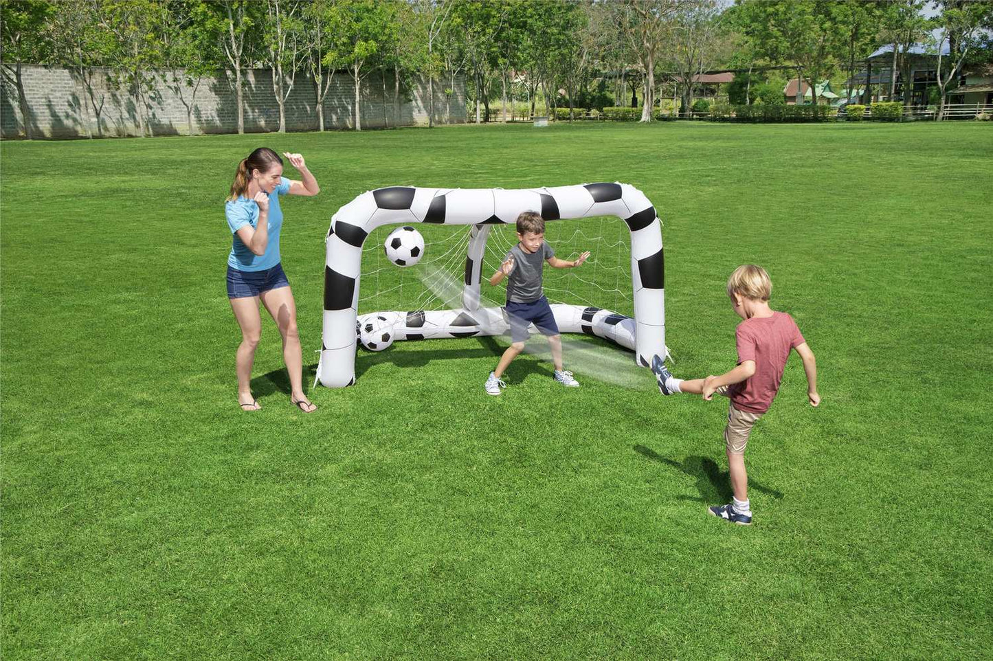 Inflatable Soccer Net