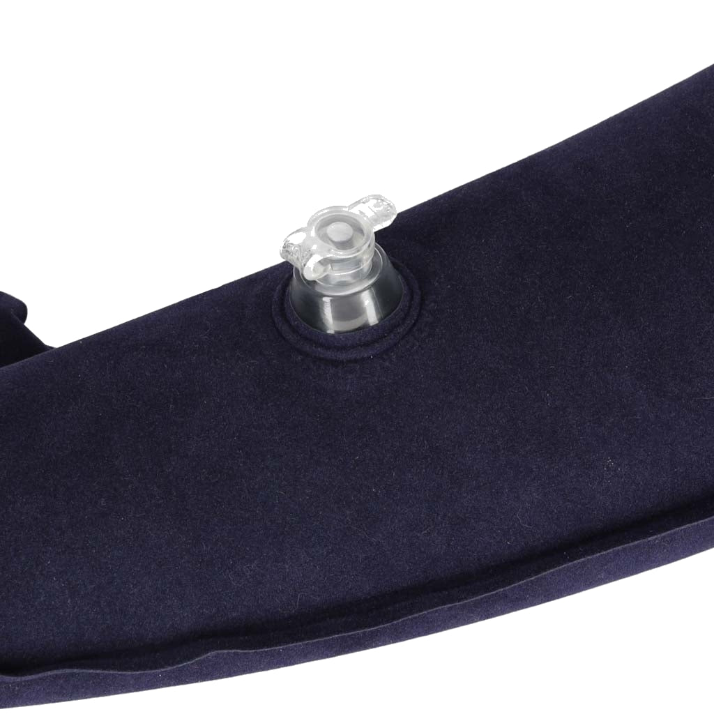 Inflatable Travel Pillow with Clip-On Attachment