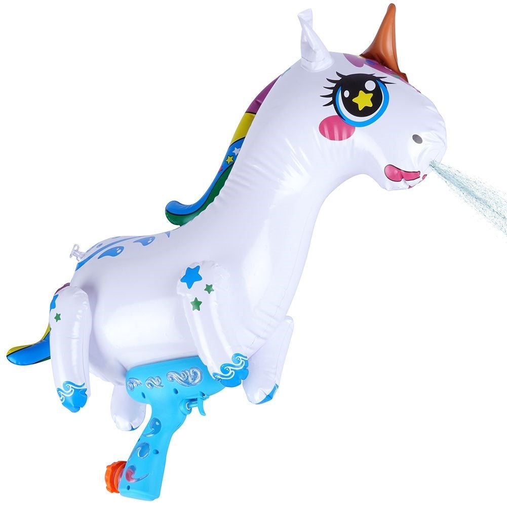 Inflatable Unicorn Water Gun for Summer Play