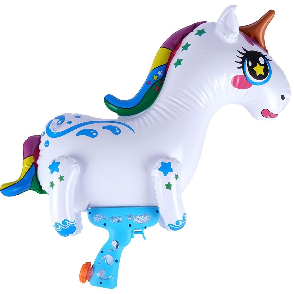 Inflatable Unicorn Water Gun for Summer Play