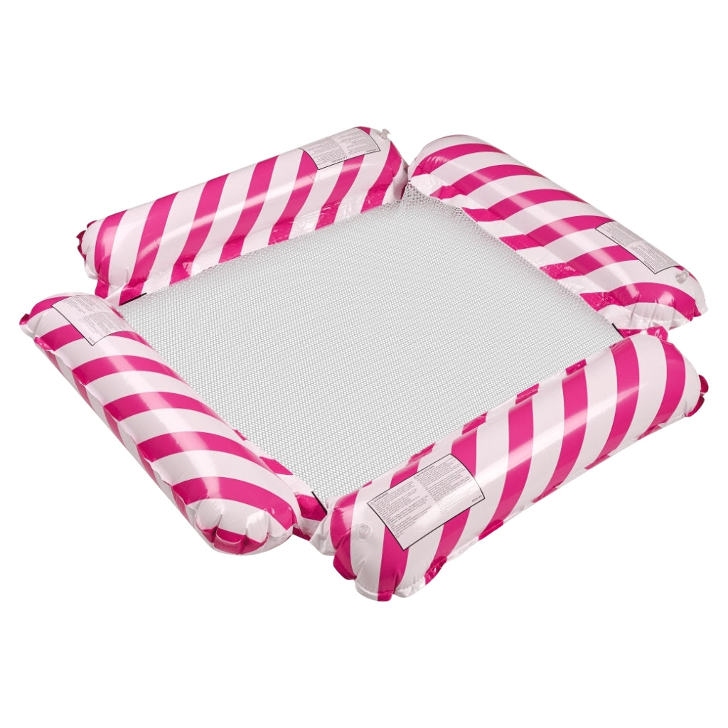 Inflatable Water Lounger Chair, Pink – Beach & Pool Use